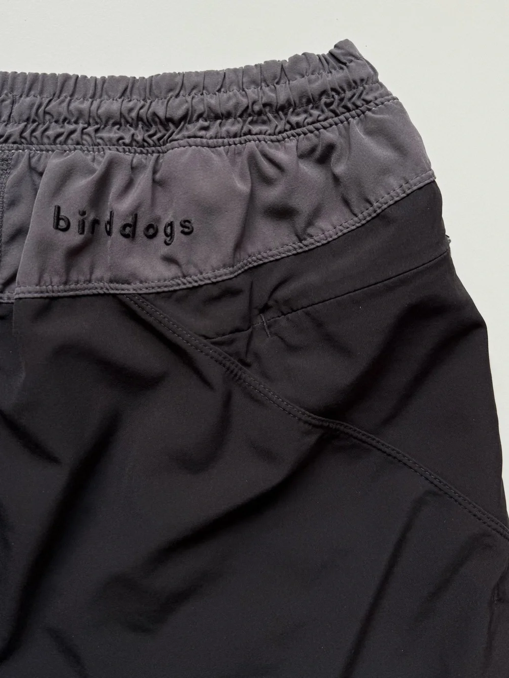 Birddogs Men's Black Lightweight Performance Gym Shorts - Size S